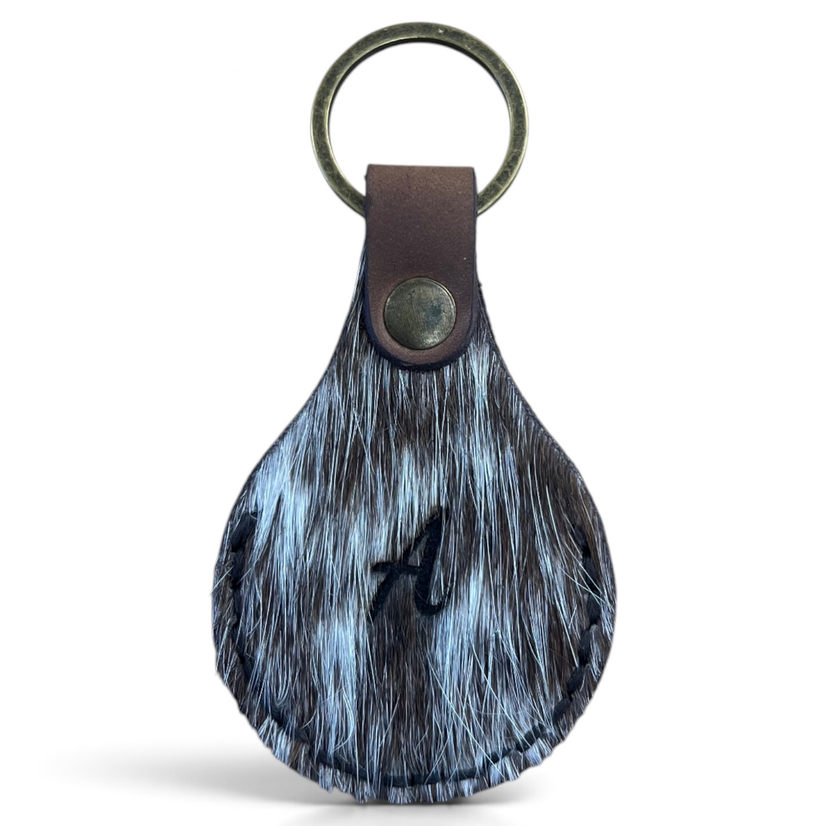 Cowhide Key Ring