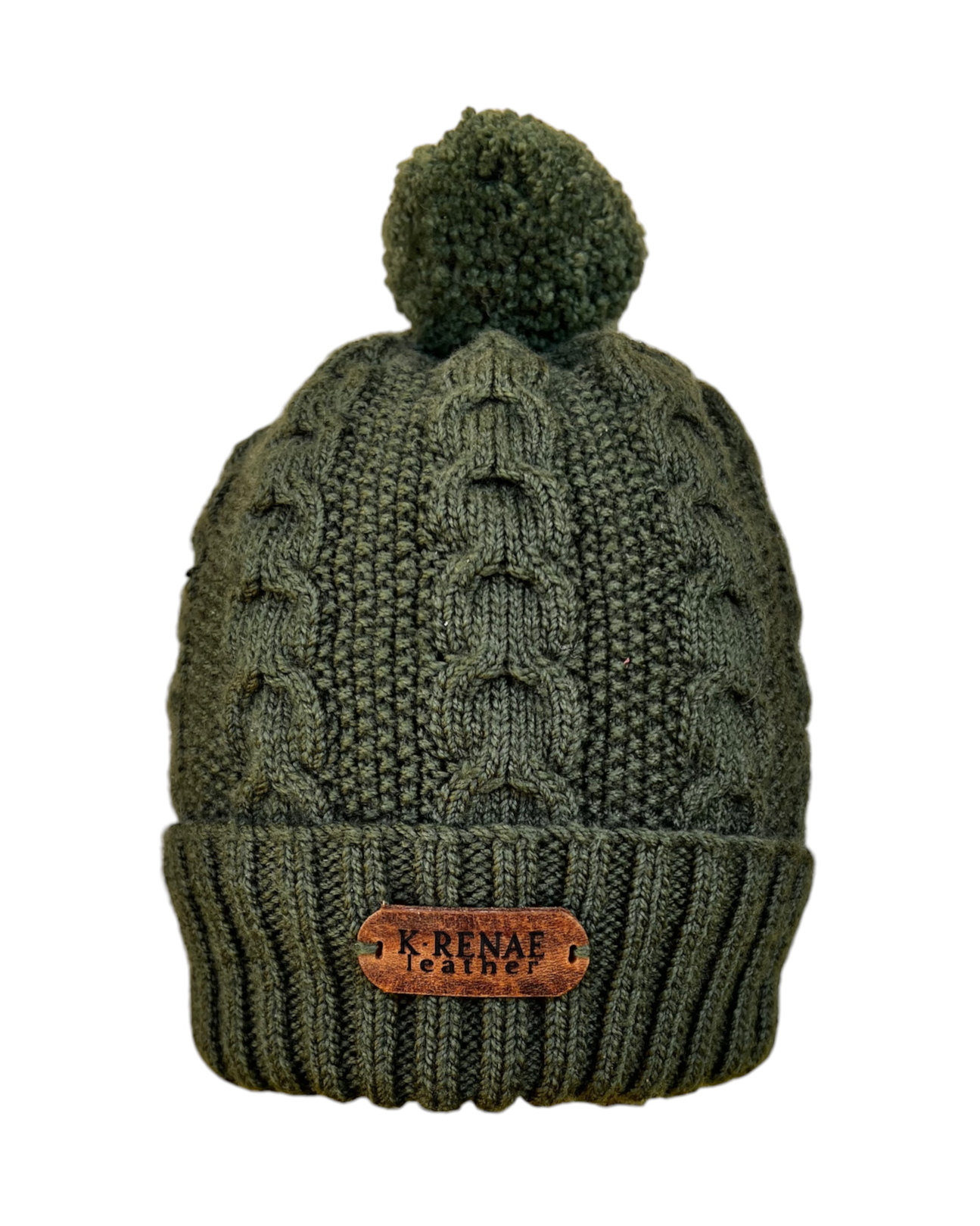 Beanie - Olive Green/Spruce