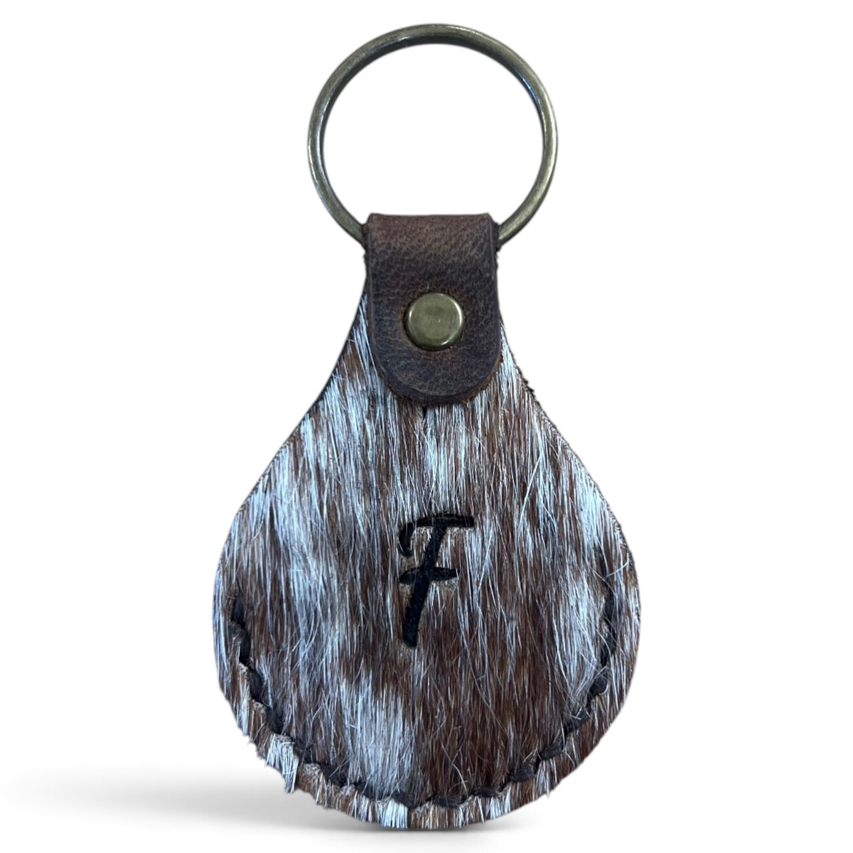 Cowhide Key Ring