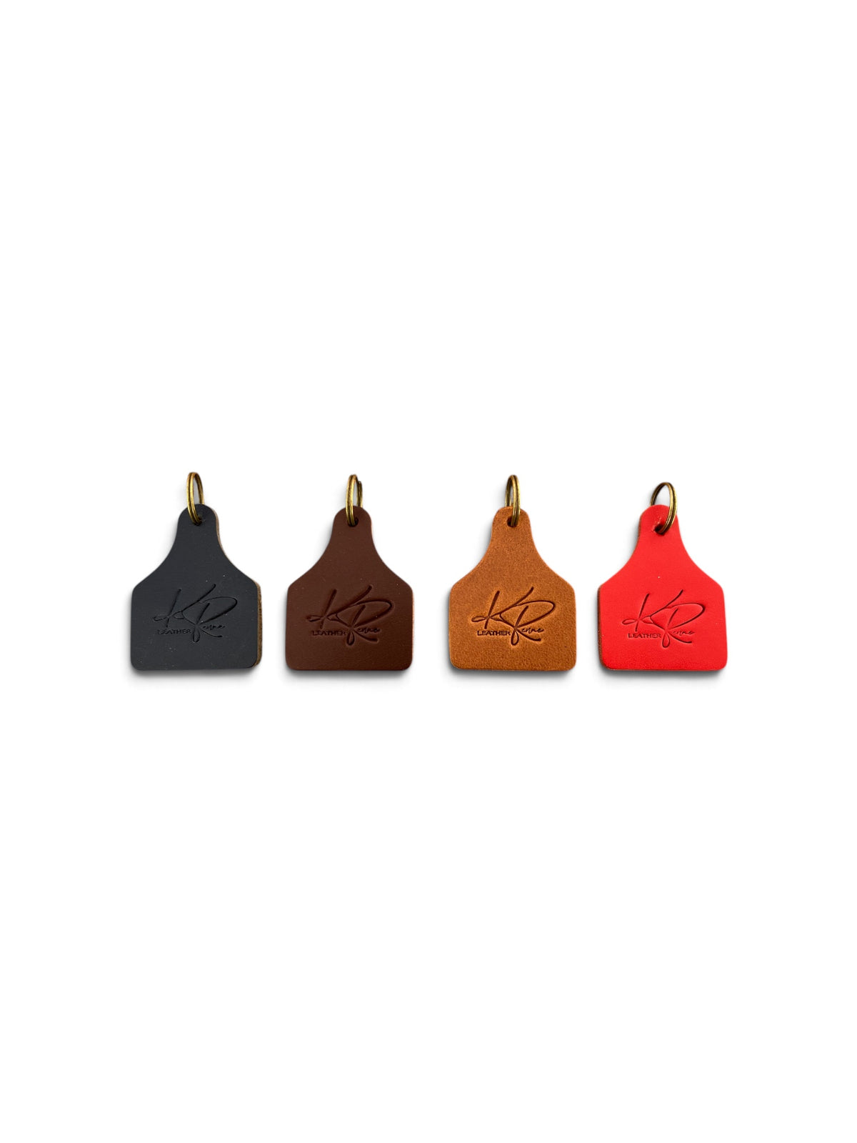 Cattle Tag Key Ring