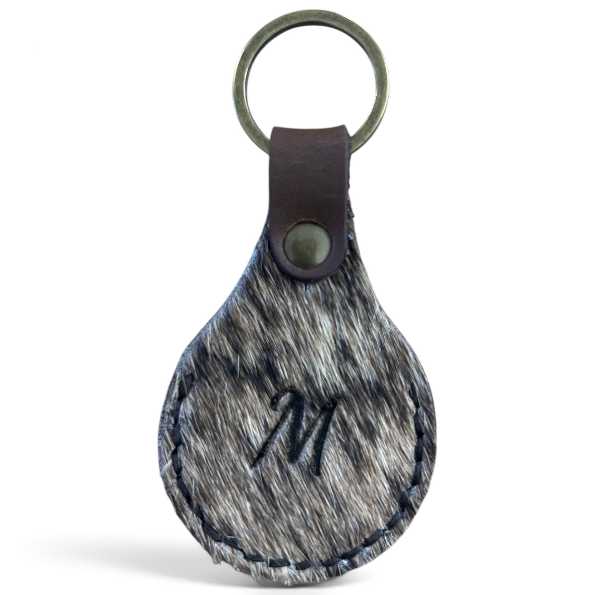 Cowhide Key Ring