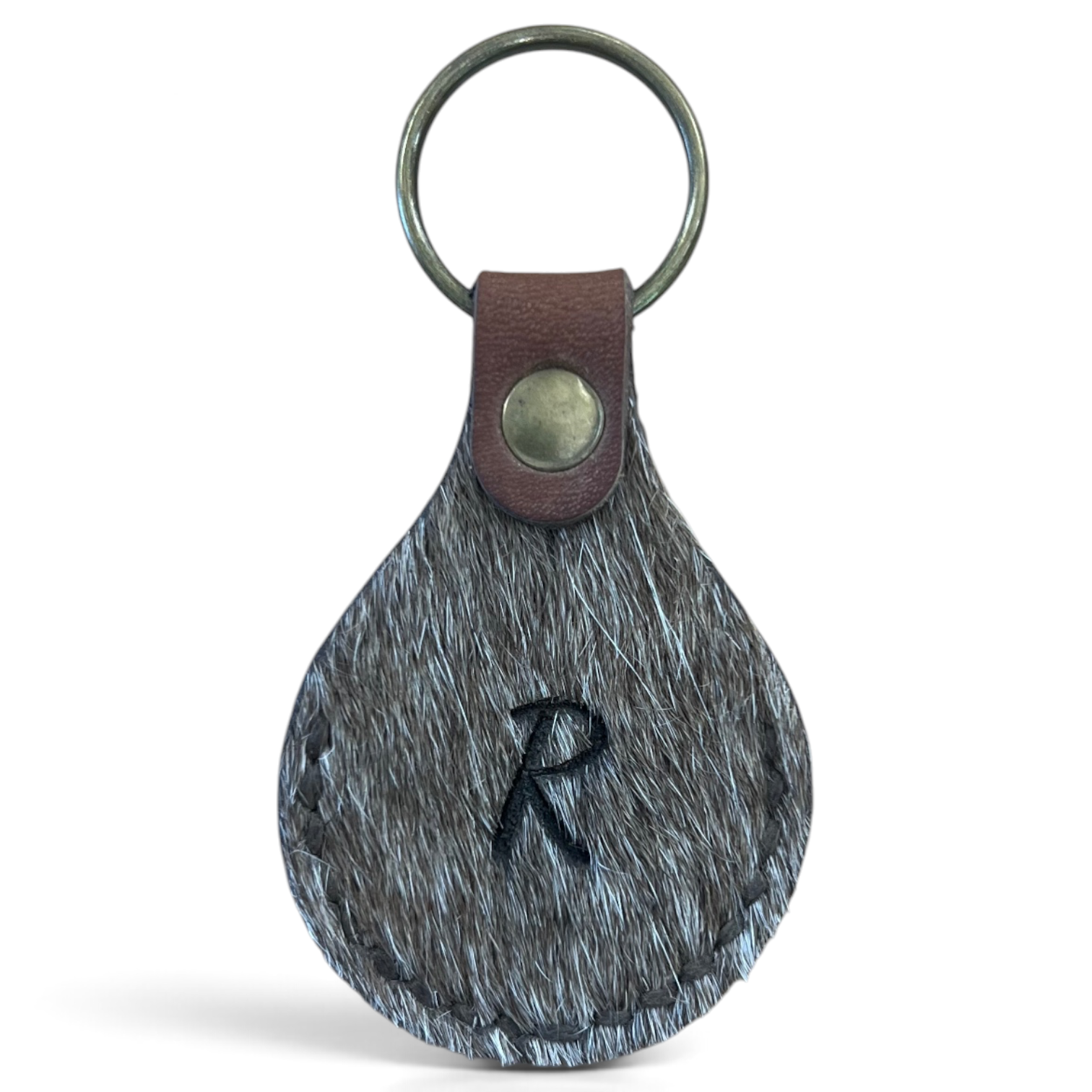 Cowhide Key Ring