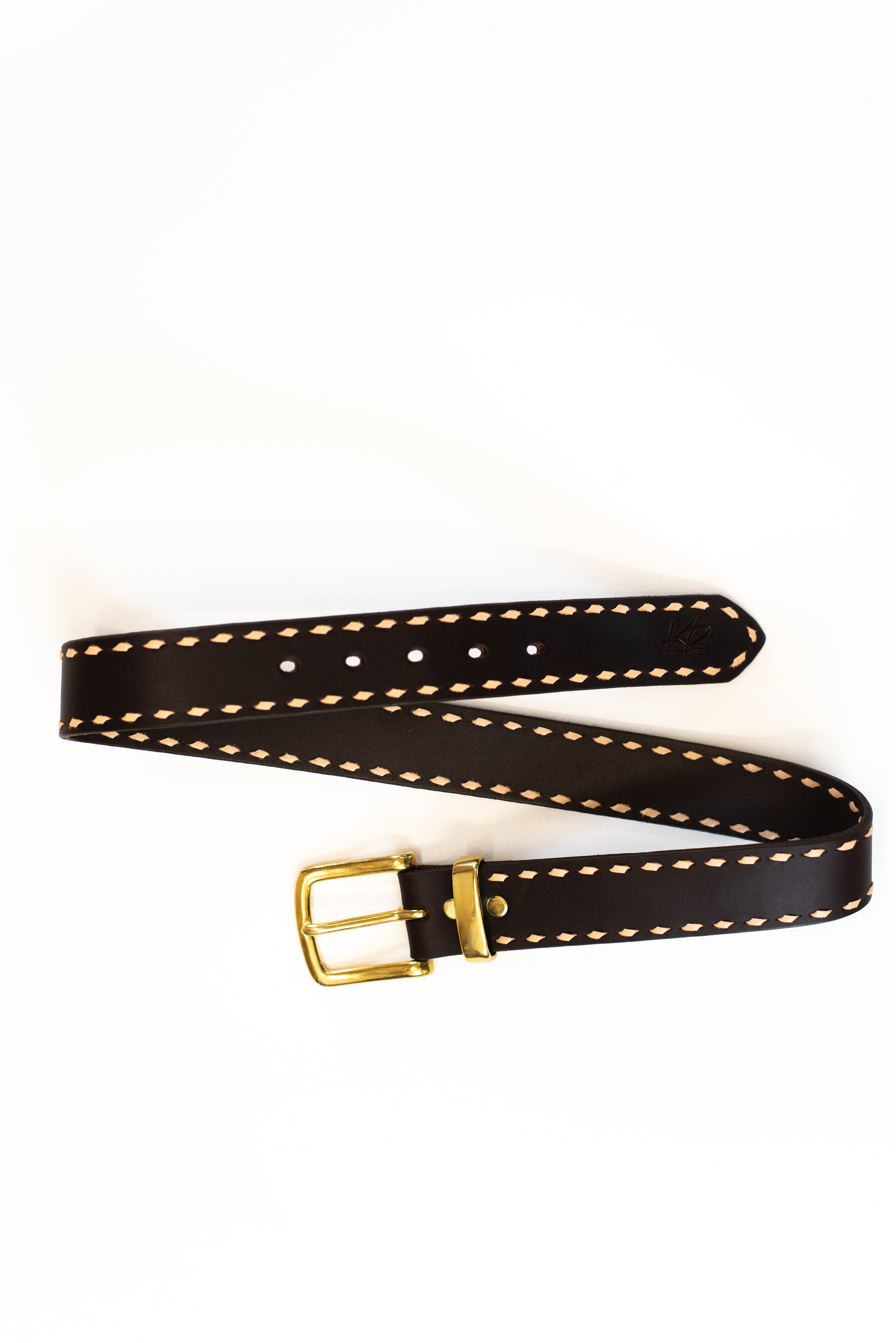 Single Tone Buckstitch Belts