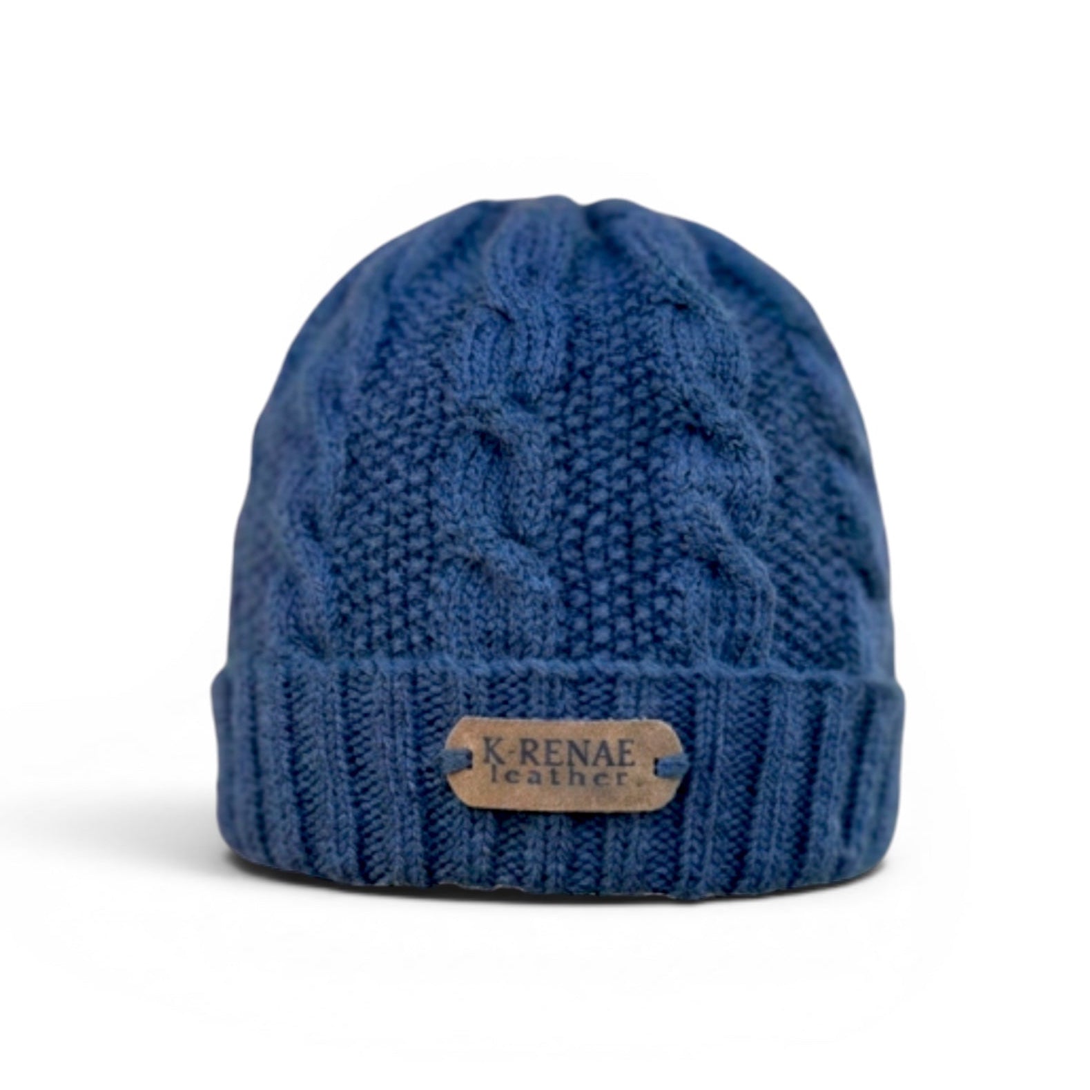 Beanie - Navy Blue/Pewter