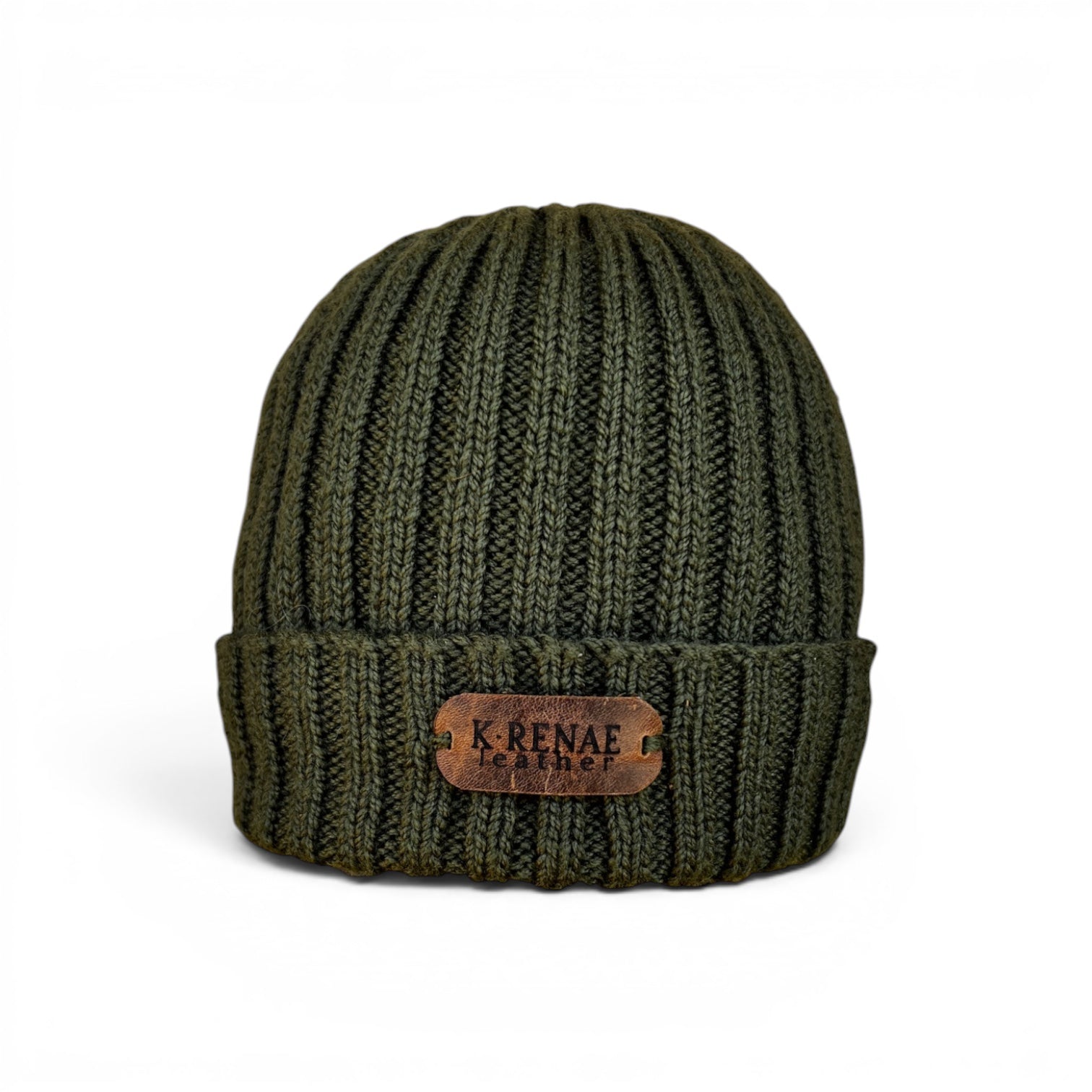 Beanie - Olive Green/Spruce