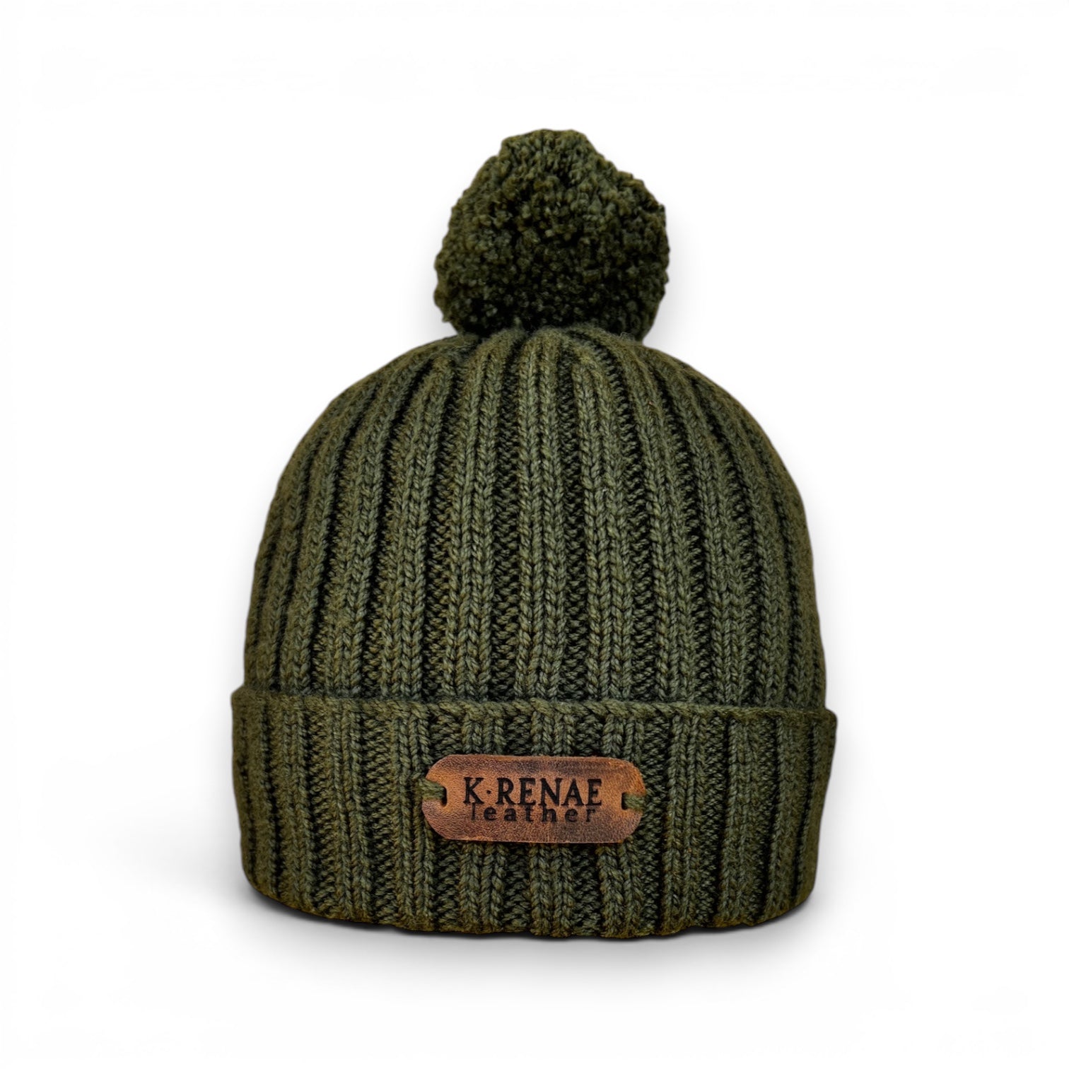 Beanie - Olive Green/Spruce