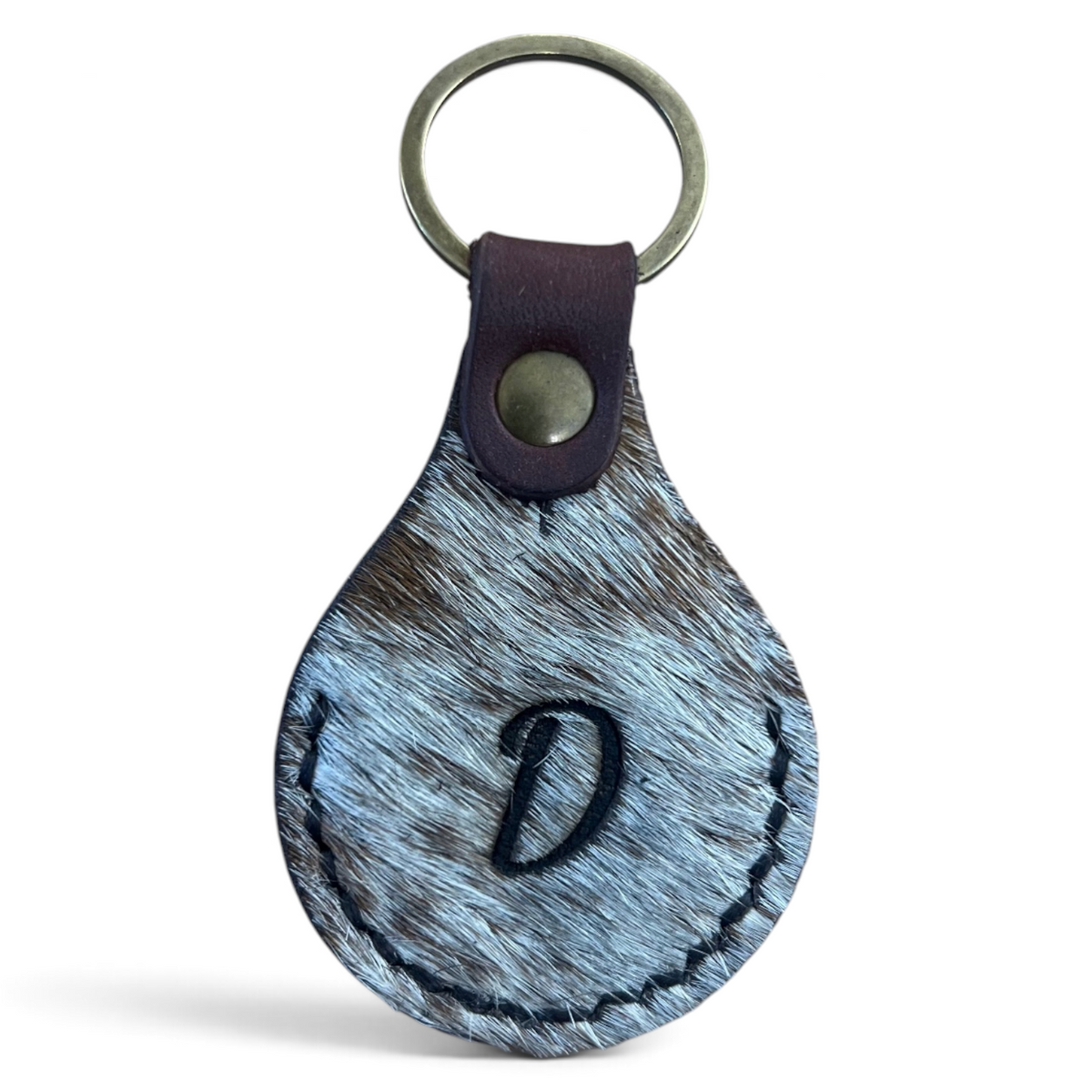 Cowhide Key Ring