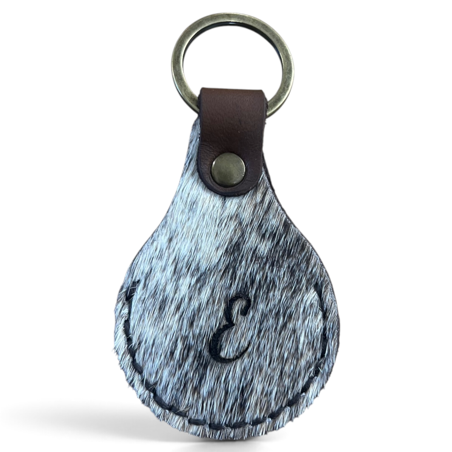 Cowhide Key Ring