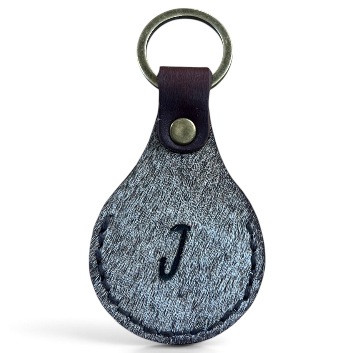 Cowhide Key Ring