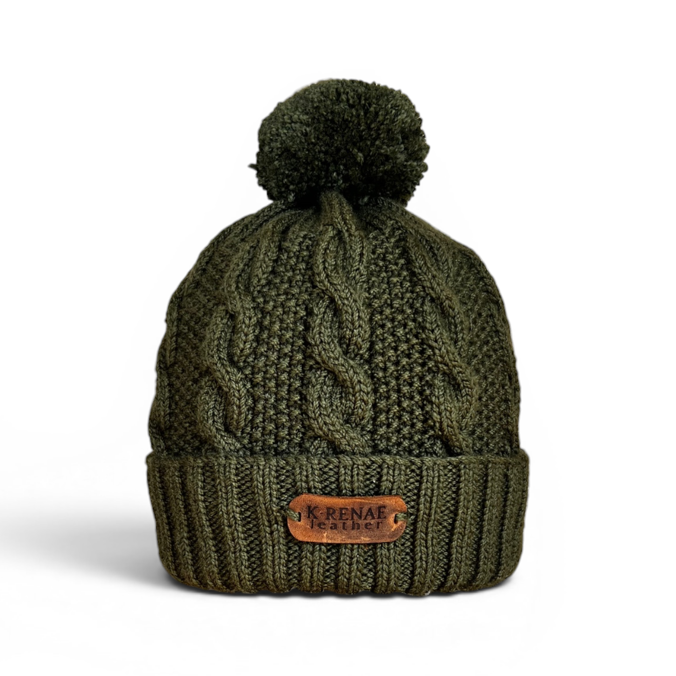 Beanie - Olive Green/Spruce