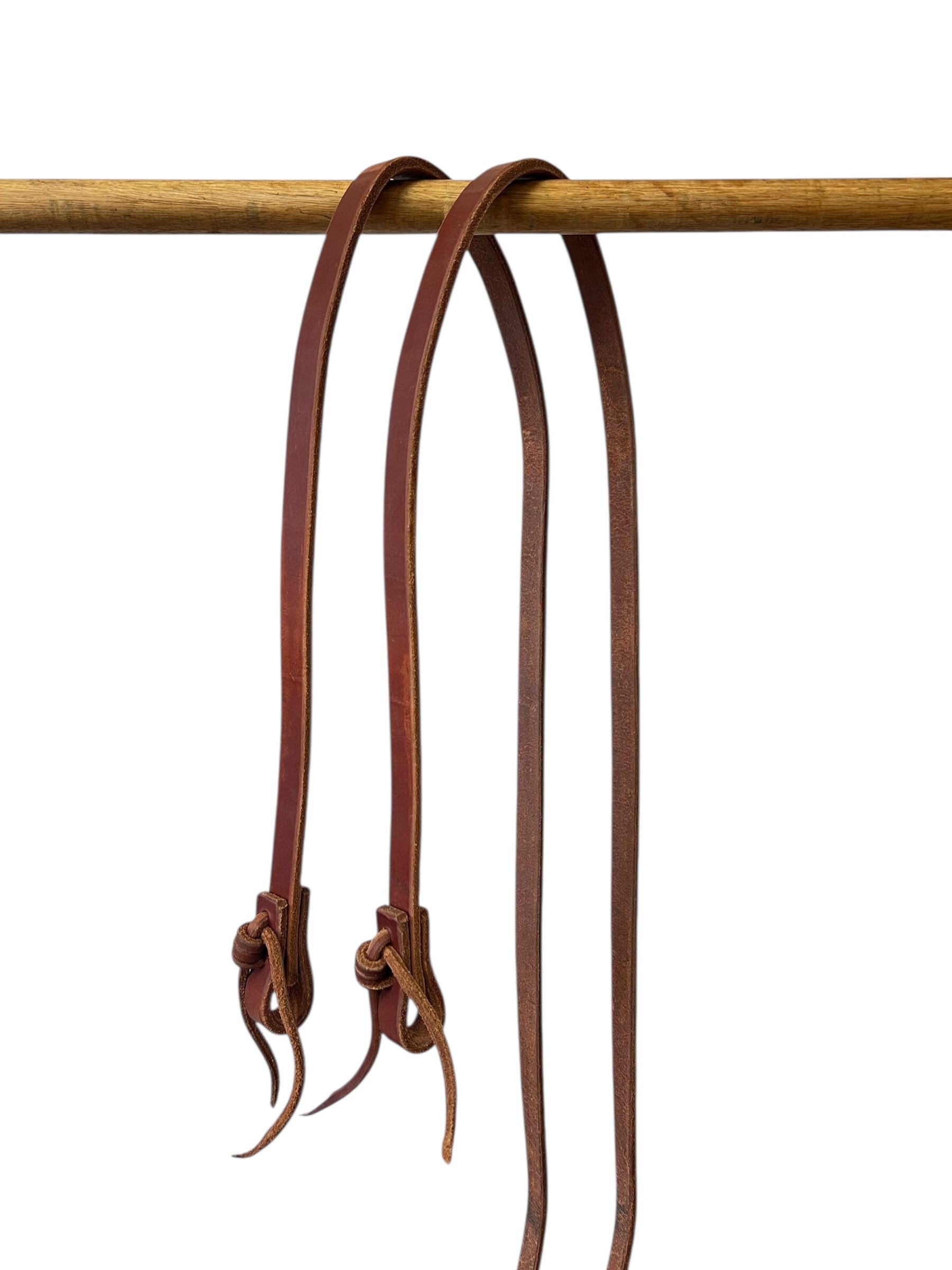 Old World Russet Split Weighted Reins