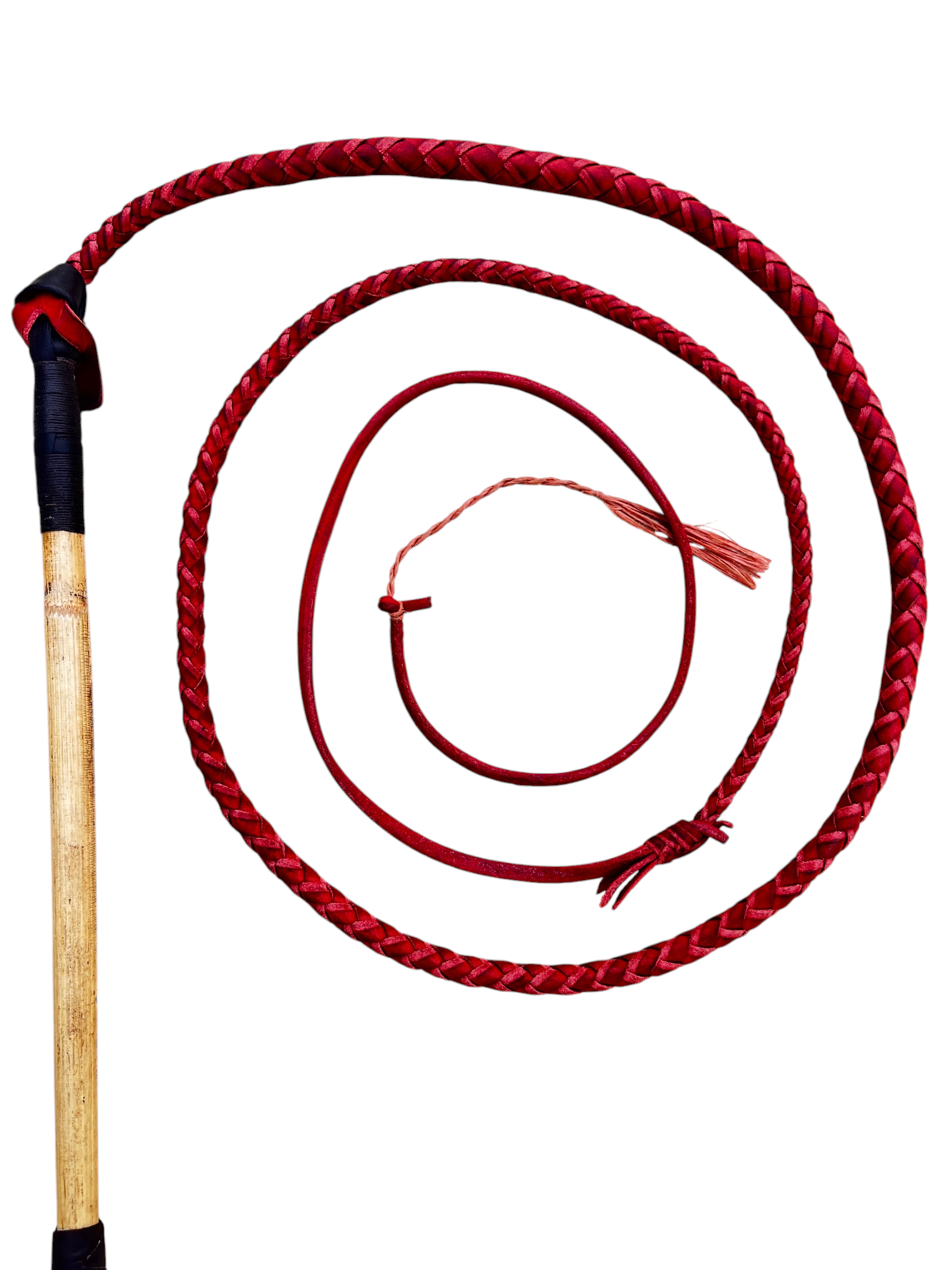 Stockwhip - Redhide 4 Plait