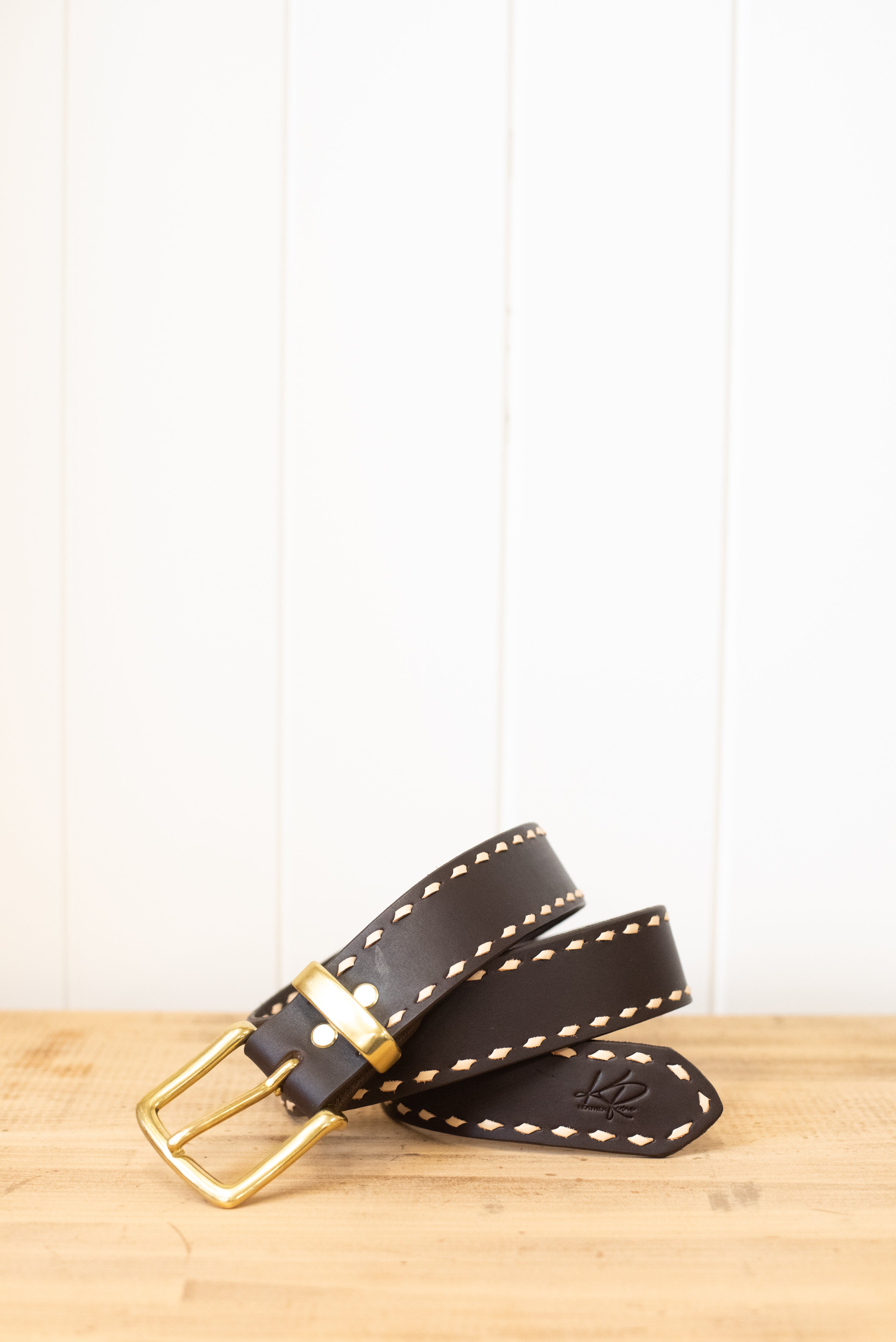 Single Tone Buckstitch Belts