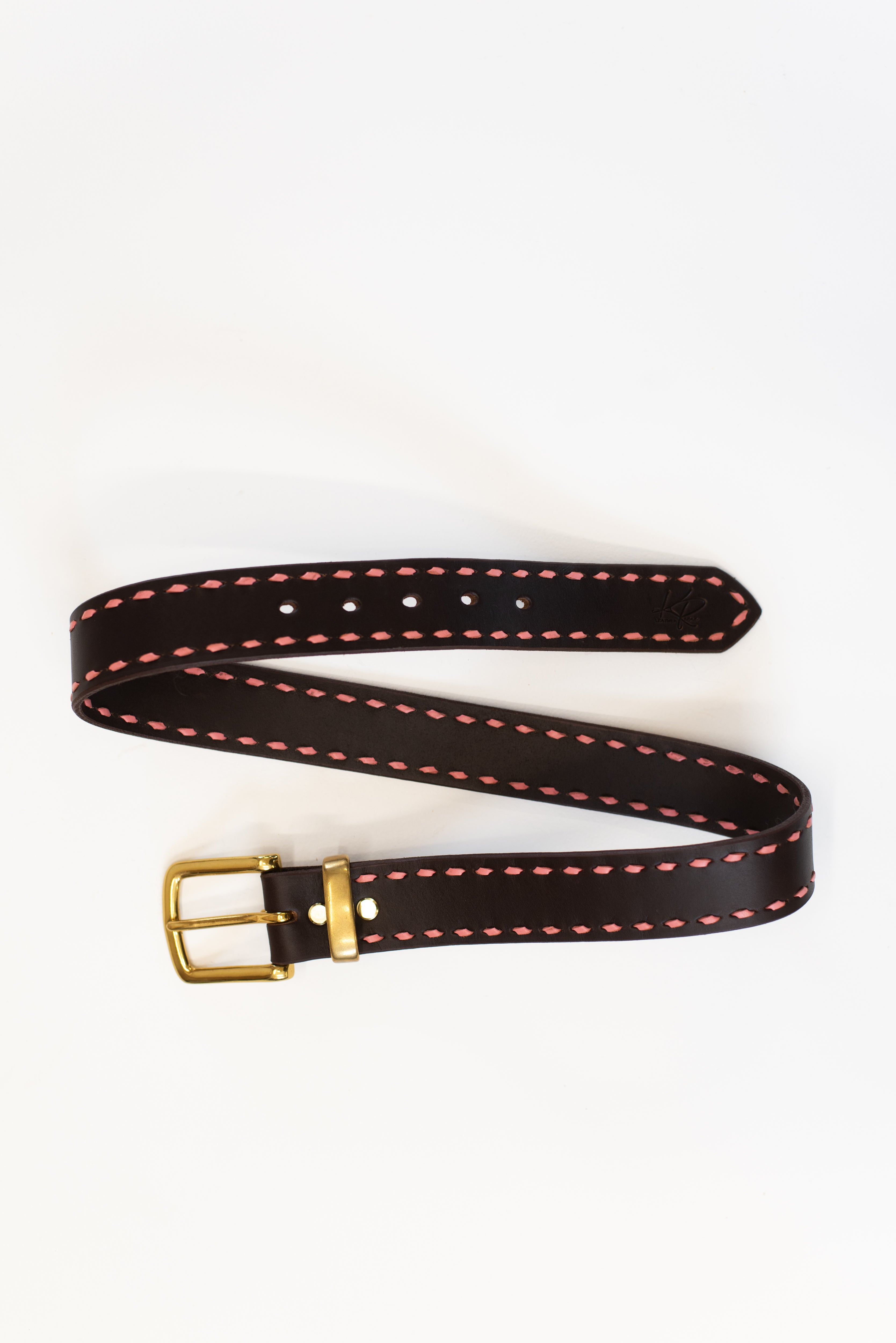 Single Tone Buckstitch Belts