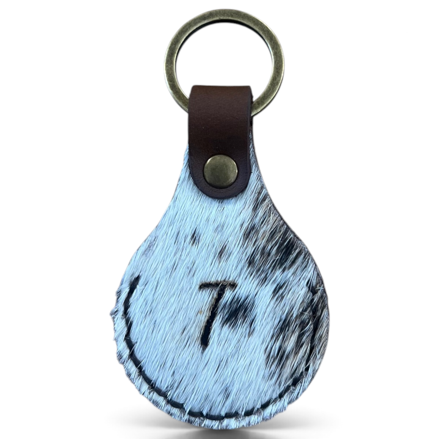 Cowhide Key Ring