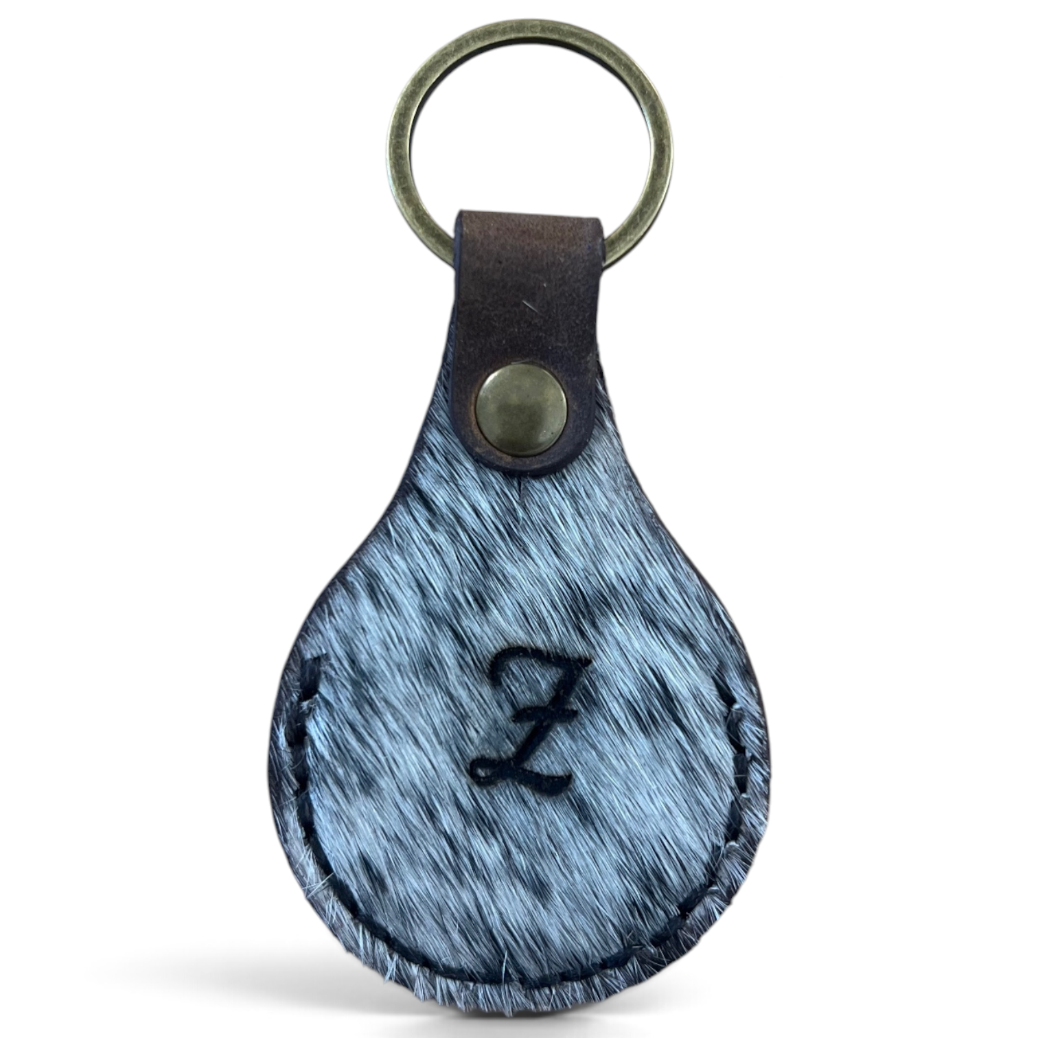Cowhide Key Ring