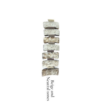 Cowhide Hair Clips