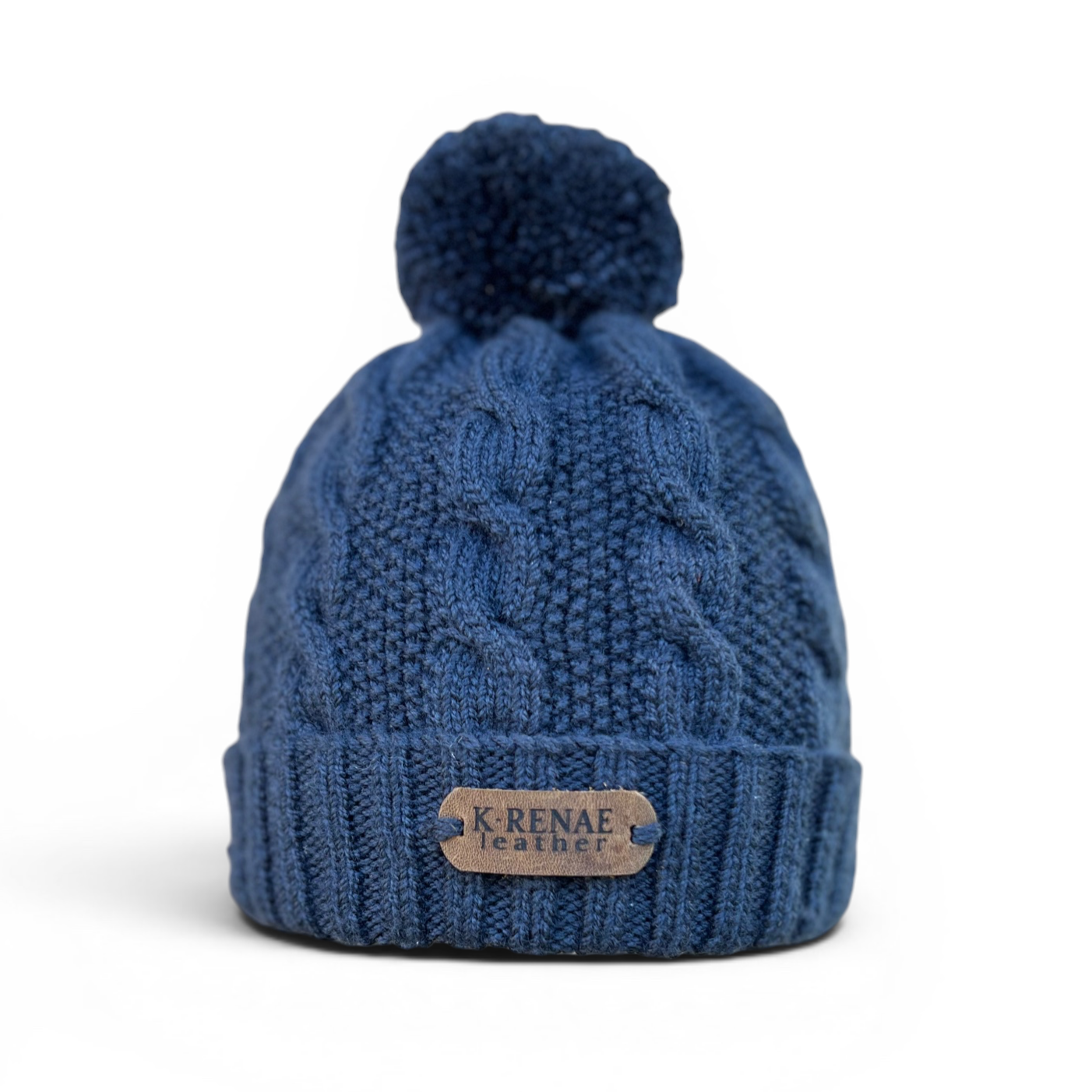 Beanie - Navy Blue/Pewter
